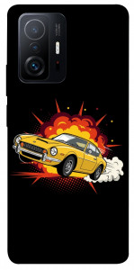 Чохол Retro comics car black для Xiaomi 11T