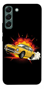 Чохол Retro comics car black для Galaxy S22+