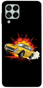 Чохол Retro comics car black для Galaxy M53