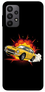 Чехол Retro comics car black для Galaxy A23