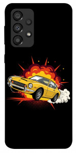 Чохол Retro comics car black для Galaxy A33 5G