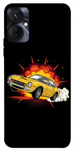 Чехол Retro comics car black для TECNO Spark 9 Pro