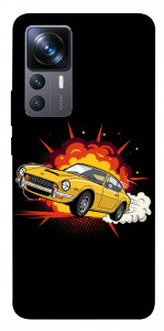 Чехол Retro comics car black для Xiaomi 12T