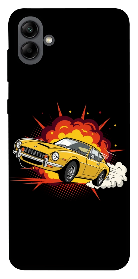 Чохол Retro comics car black для Galaxy A04