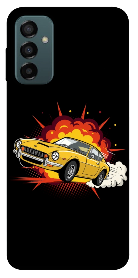 Чохол Retro comics car black для Galaxy M23 5G