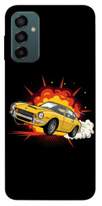 Чохол Retro comics car black для Galaxy M23 5G