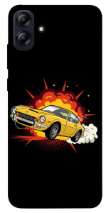 Чехол Retro comics car black для Galaxy A04e