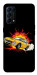Чохол Retro comics car black для Oppo Reno 5 4G