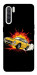 Чехол Retro comics car black для Oppo Reno 3