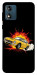 Чохол Retro comics car black для Motorola Moto E13