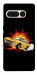 Чехол Retro comics car black для Google Pixel 7 Pro