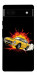 Чохол Retro comics car black для Google Pixel 6A