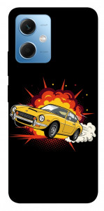 Чохол Retro comics car black для Xiaomi Poco X5