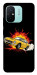 Чехол Retro comics car black для Xiaomi Redmi 12C