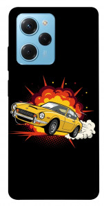 Чохол Retro comics car black для Xiaomi Poco X5 Pro 5G