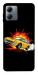 Чехол Retro comics car black для Motorola Moto G14