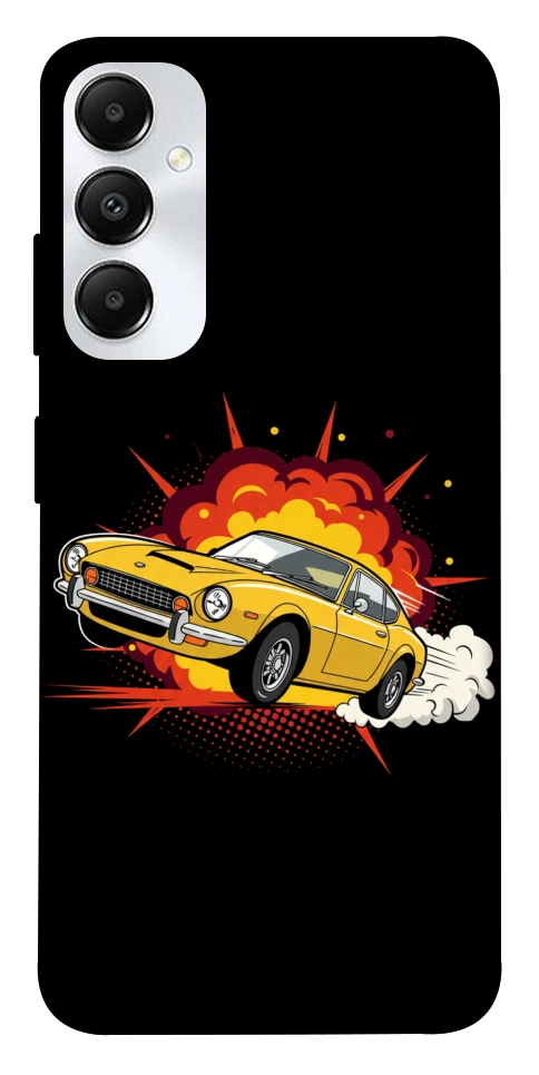 Чехол Retro comics car black для Galaxy A05s