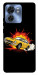Чехол Retro comics car black для Motorola Edge 40