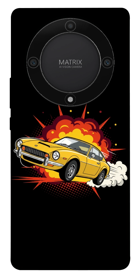 Чехол Retro comics car black для Huawei Magic5 Lite