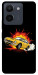 Чехол Retro comics car black для Vivo Y36