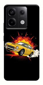 Чохол Retro comics car black для Xiaomi Redmi Note 13 Pro 4G