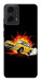 Чехол Retro comics car black для Motorola Moto G04