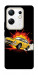 Чехол Retro comics car black для Infinix Zero 30 4G