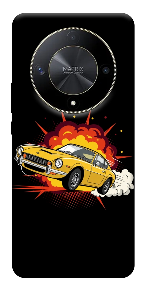 Чохол Retro comics car black для Huawei Magic6 Lite