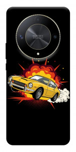 Чохол Retro comics car black для Huawei Magic6 Lite