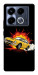 Чехол Retro comics car black для Infinix Note 40 4G