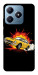Чехол Retro comics car black для Realme C63 4G