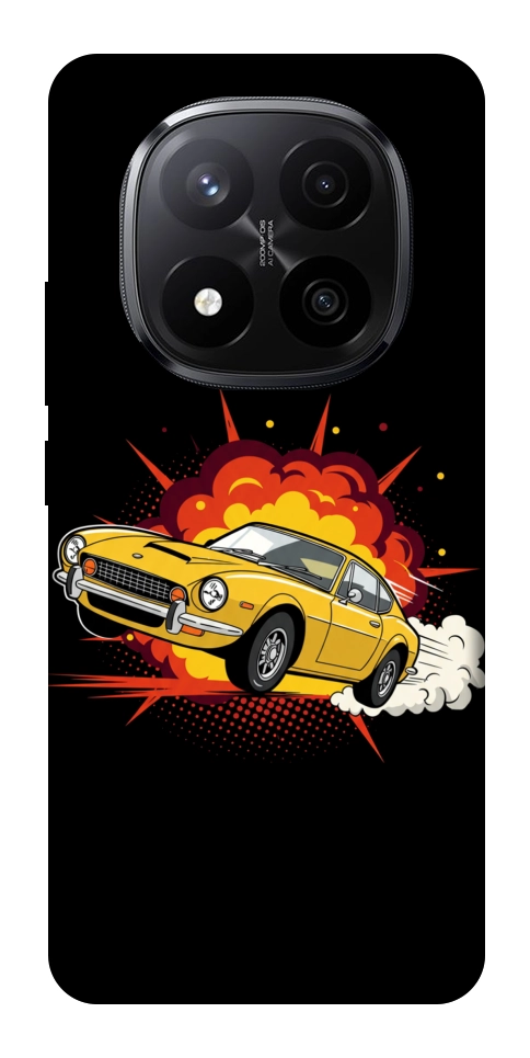 Чохол Retro comics car black для Xiaomi Redmi Note 14 Pro+ 5G