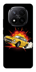 Чохол Retro comics car black для Xiaomi Redmi Note 14 Pro+ 5G