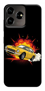 Чохол Retro comics car black для ZTE Blade V50 Design 4G