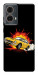 Чехол Retro comics car black для Motorola Moto G85