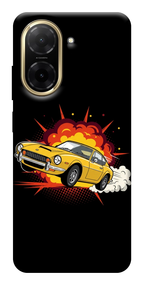 Чохол Retro comics car black для Xiaomi Redmi A5