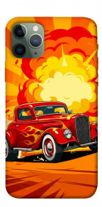 Чехол Retro comics car для iPhone 11 Pro