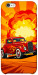 Чехол Retro comics car для iPhone 6