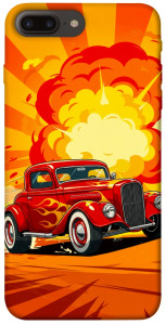 Чехол Retro comics car для iPhone 7 plus (5.5")