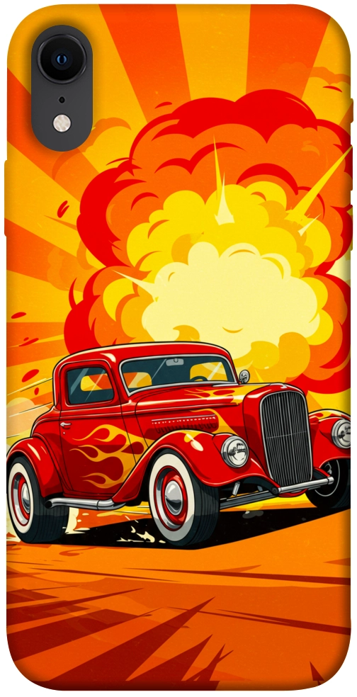Чохол Retro comics car для iPhone XR