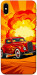 Чохол Retro comics car для iPhone XS Max