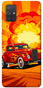 Чехол Retro comics car для Galaxy A71 (2020)