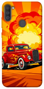 Чохол Retro comics car для Galaxy A11 (2020)