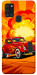 Чехол Retro comics car для Galaxy A21s (2020)
