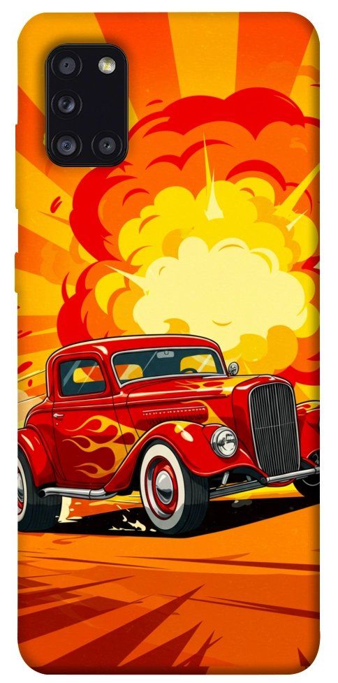 Чехол Retro comics car для Galaxy A31 (2020)