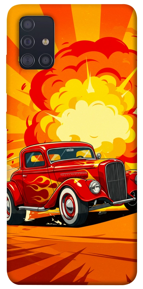 Чехол Retro comics car для Galaxy A51 (2020)