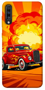 Чехол Retro comics car для Galaxy A70 (2019)