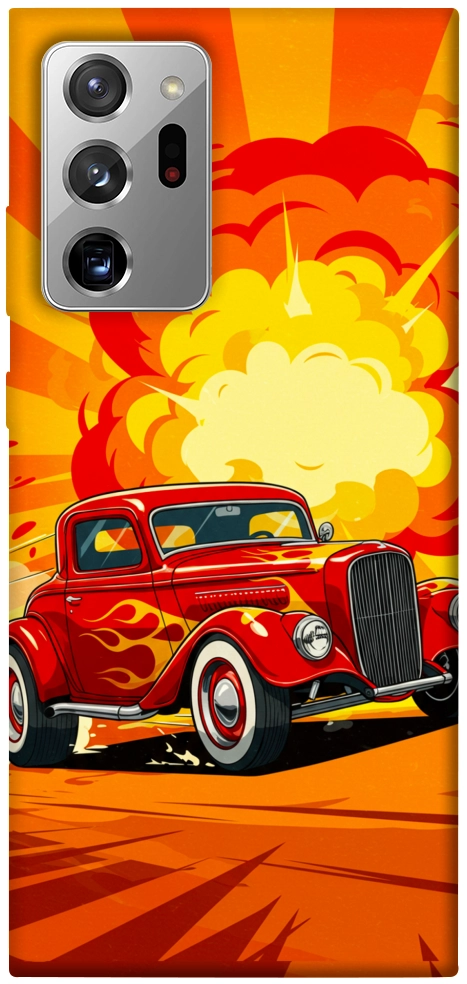 Чохол Retro comics car для Galaxy Note 20 Ultra