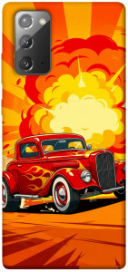Чехол Retro comics car для Galaxy Note 20