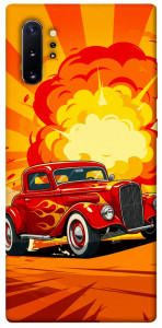Чехол Retro comics car для Galaxy Note 10+ (2019)